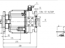 224-4432 Hydraulic pump Caterpillar 224-4432 Hydraulic pump Caterpillar
