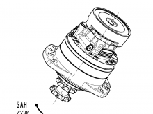 2344576 Hydraulic motor HAMM 2344576 Hydraulic motor HAMM
